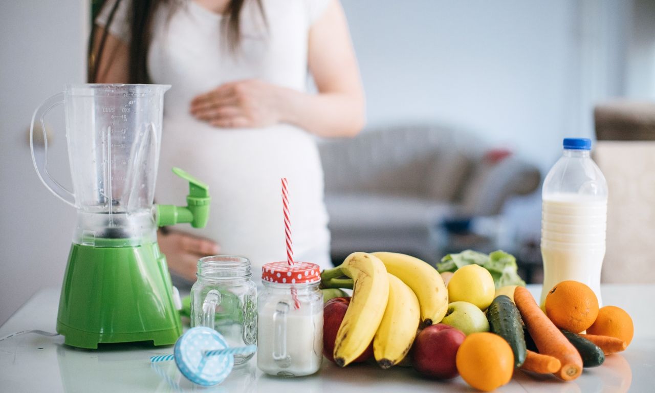Nutrición y batidos sustitutivos en el embarazo