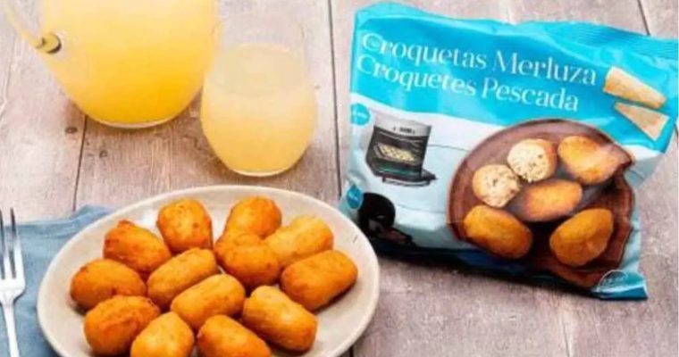 Preparar las croquetas de merluza de Mercadona en freidora de aire