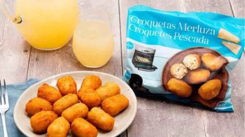 Preparar las croquetas de merluza de Mercadona en freidora de aire