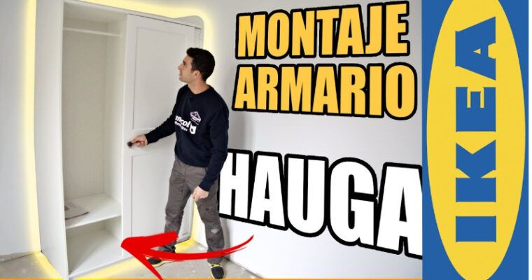 Cómo montar el armario de IKEA HAUGA sin perder la cabeza (ni el destornillador)