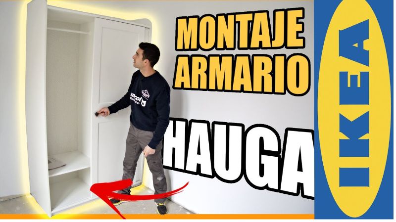 Cómo montar el armario de IKEA HAUGA sin perder la cabeza (ni el destornillador)